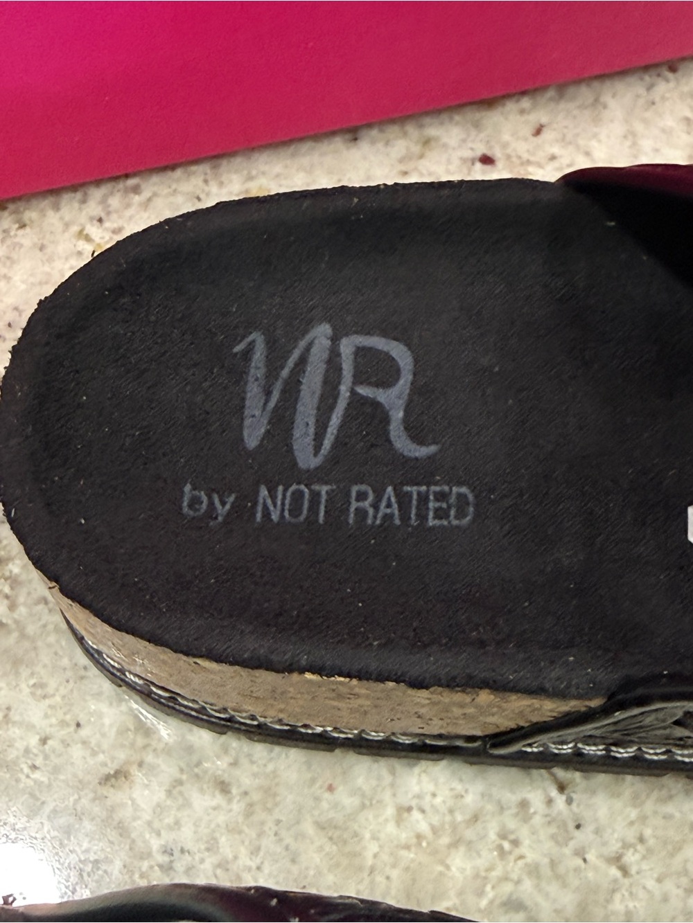 Gorgeous Western Tooled Sandal by Not Rated "NEW" - Picture 8 of 9